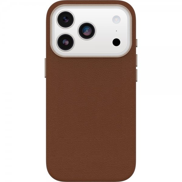 Otterbox iPhone 17 Pro Skal Symmetry Cactus Leather MagSafe Desert Saddle