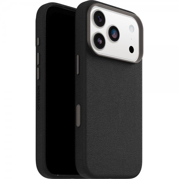 Otterbox iPhone 17 Pro Skal Symmetry Cactus Leather MagSafe Noir Ash