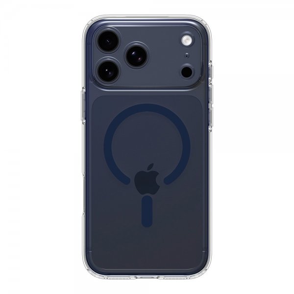 Spigen iPhone 17 Pro Skal Ultra Hybrid MagFit Clear Deep Blue