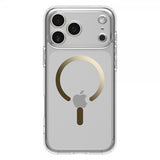 Spigen iPhone 17 Pro Skal Ultra Hybrid MagFit Clear Gold