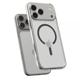 Spigen iPhone 17 Pro Skal Ultra Hybrid MagFit Clear Graphite