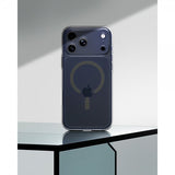Spigen iPhone 17 Pro Skal Ultra Hybrid MagFit Clear Graphite