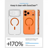 Spigen iPhone 17 Pro Skal Ultra Hybrid MagFit Clear Orange