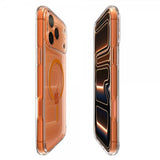 Spigen iPhone 17 Pro Skal Ultra Hybrid MagFit Clear Orange