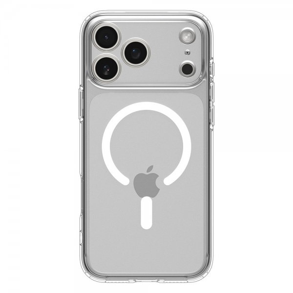 Spigen iPhone 17 Pro Skal Ultra Hybrid MagFit Clear White