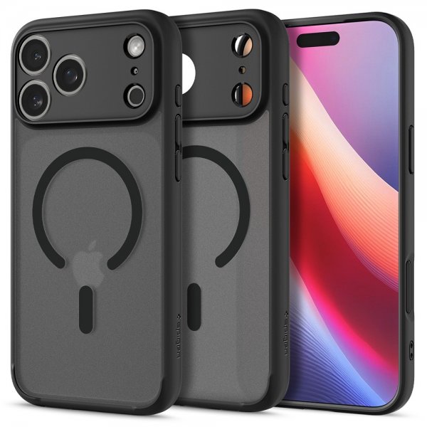 Spigen iPhone 17 Pro Skal Ultra Hybrid MagFit Frost Black