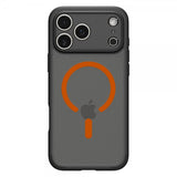 Spigen iPhone 17 Pro Skal Ultra Hybrid MagFit Frost Black Orange