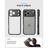 Spigen iPhone 17 Pro Skal Ultra Hybrid Matte Black