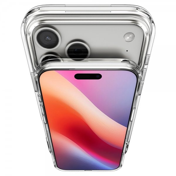 Spigen iPhone 17 Pro Skal Ultra Hybrid S MagFit Clear White
