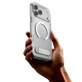Spigen iPhone 17 Pro Skal Ultra Hybrid S MagFit Clear White