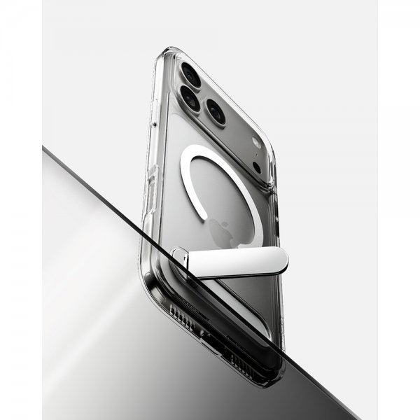 Spigen iPhone 17 Pro Skal Ultra Hybrid S MagFit Clear White
