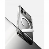 Spigen iPhone 17 Pro Skal Ultra Hybrid S MagFit Clear White