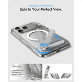 Spigen iPhone 17 Pro Skal Ultra Hybrid S MagFit Clear White