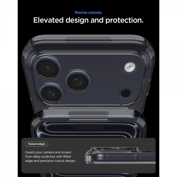 Spigen iPhone 17 Pro Skal Ultra Hybrid T MagFit Matte Black