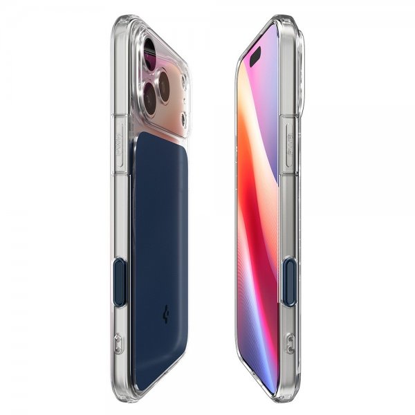 Spigen iPhone 17 Pro Skal Ultra Hybrid T MagFit Matte Blue