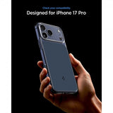 Spigen iPhone 17 Pro Skal Ultra Hybrid T MagFit Matte Blue
