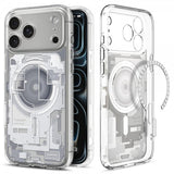Spigen iPhone 17 Pro Skal Ultra Hybrid Zero One MagFit Vit