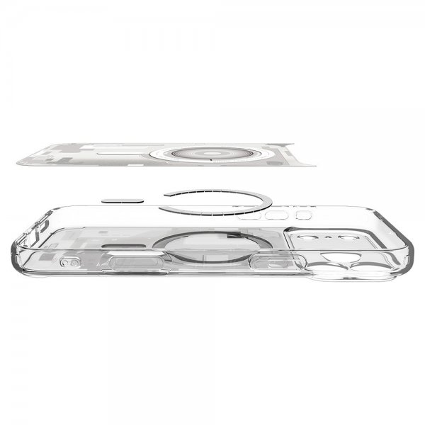 Spigen iPhone 17 Pro Skal Ultra Hybrid Zero One MagFit Vit