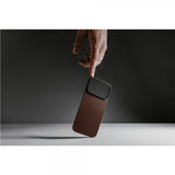 Nomad iPhone 17 Pro Skin Mag Leather Back Rustic Brown
