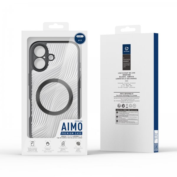 Dux Ducis iPhone 17 Skal Aimo Series MagSafe Svart