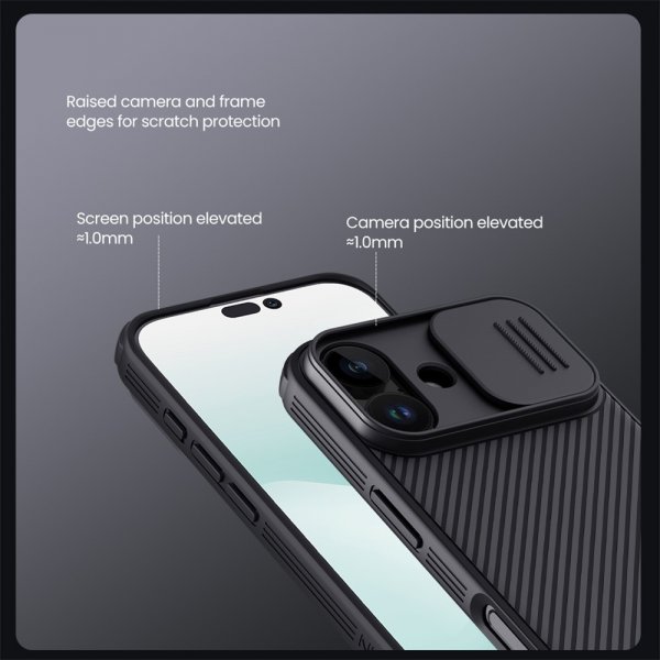 Nillkin iPhone 17 Skal CamShield Pro MagSafe Svart
