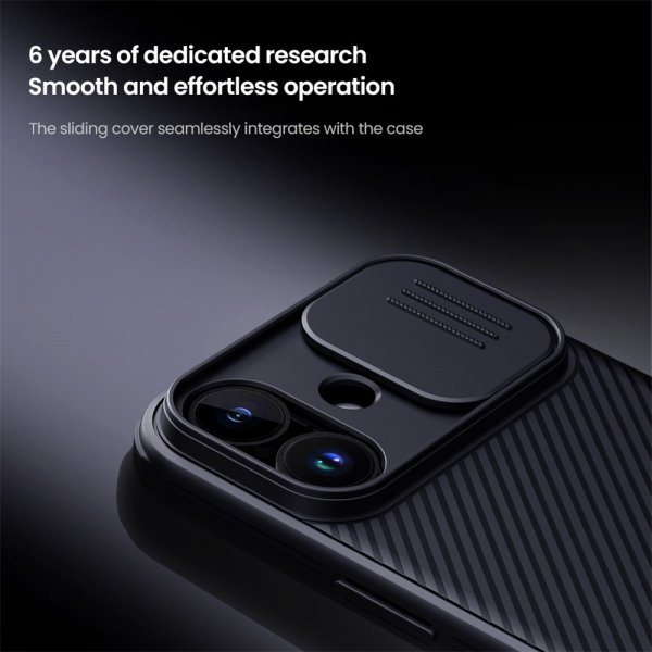 Nillkin iPhone 17 Skal CamShield Pro MagSafe Svart