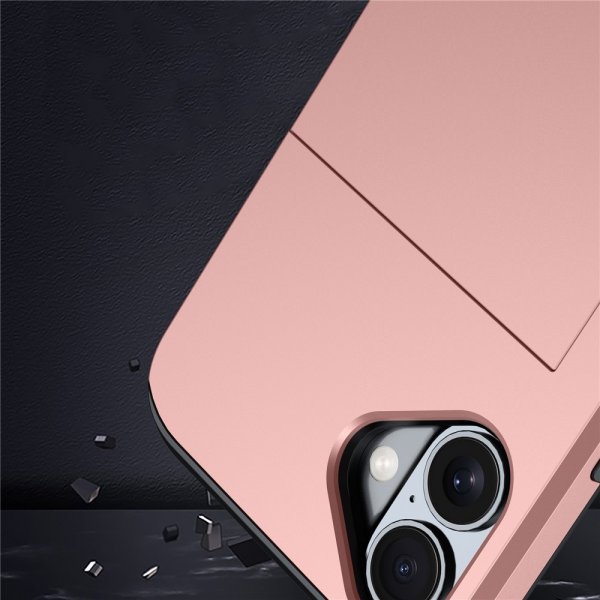 iPhone 17 Skal Card Slide Roseguld