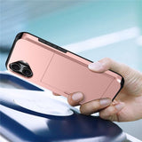 iPhone 17 Skal Card Slide Svart