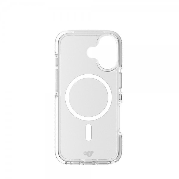 Tech21 iPhone 17 Skal EvoCrystal MagSafe Metallic Silver