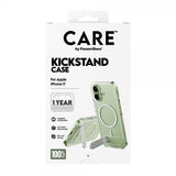 CARE by PanzerGlass iPhone 17 Skal Kickstand MagSafe Transparent