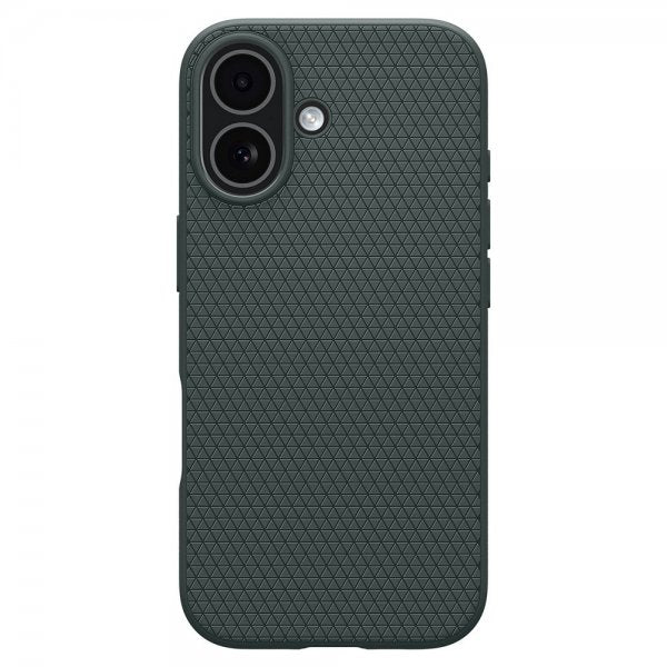 Spigen iPhone 17 Skal Liquid Air Abyss Green