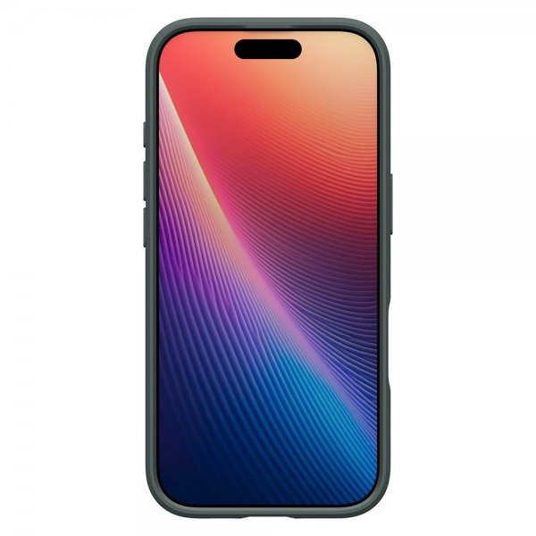 Spigen iPhone 17 Skal Liquid Air Abyss Green
