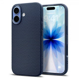 Spigen iPhone 17 Skal Liquid Air Navy Blue