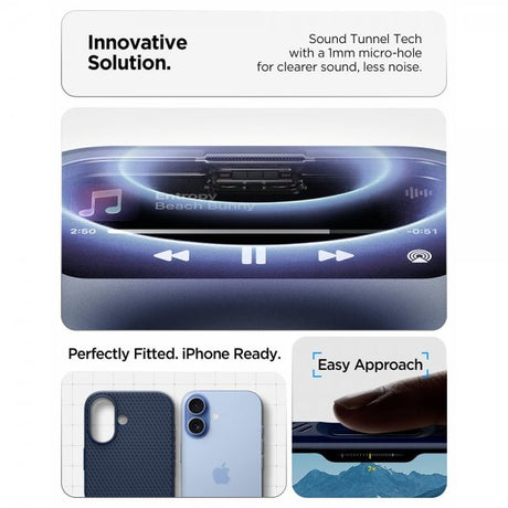 Spigen iPhone 17 Skal Liquid Air Navy Blue