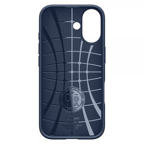 Spigen iPhone 17 Skal Liquid Air Navy Blue