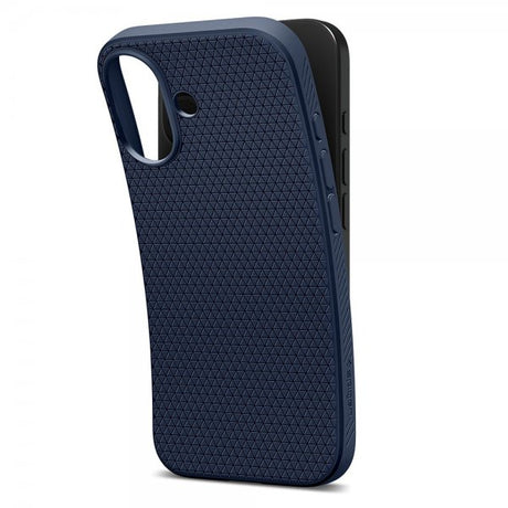 Spigen iPhone 17 Skal Liquid Air Navy Blue
