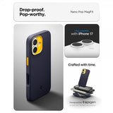 Spigen iPhone 17 Skal Nano Pop MagFit Blueberry Navy