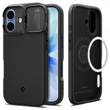 Spigen iPhone 17 Skal Optik Armor MagFit Svart
