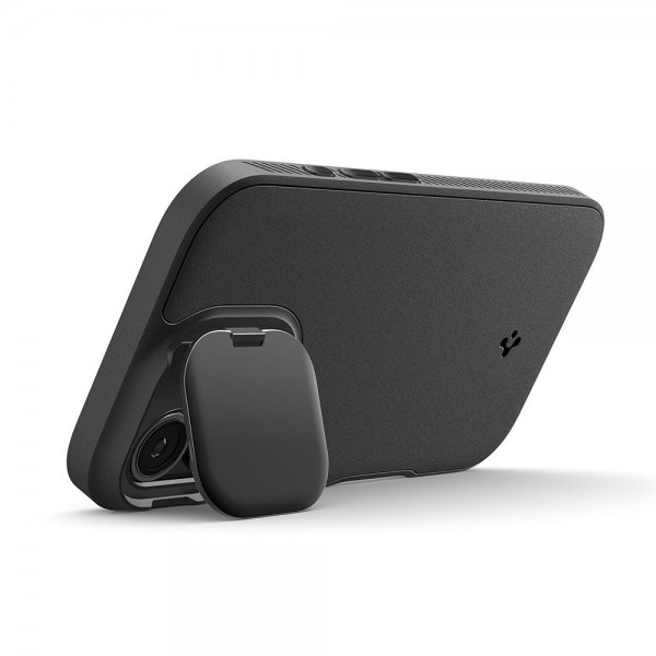 Spigen iPhone 17 Skal Optik Armor MagFit Svart