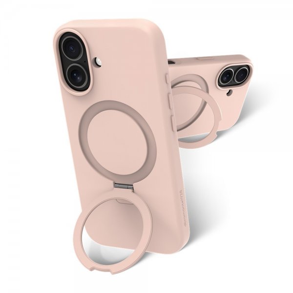 dbramante1928 iPhone 17 Skal Roskilde MagSafe Kickstand ICON Pink Sand