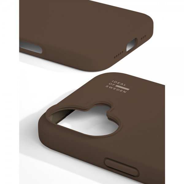 Ideal of Sweden iPhone 17 Skal Silicone Case MagSafe Mocha Mousse