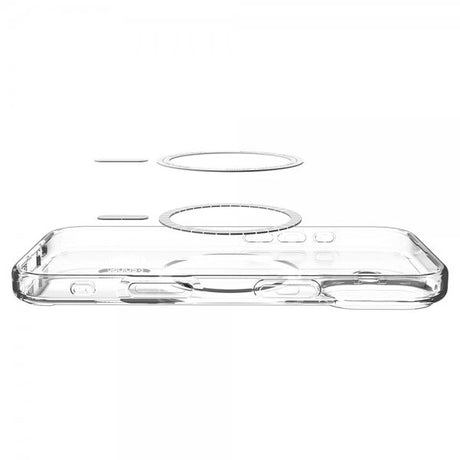 Spigen iPhone 17 Skal Ultra Hybrid MagFit Clear Graphite