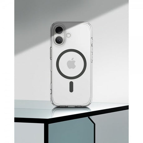 Spigen iPhone 17 Skal Ultra Hybrid MagFit Clear Graphite