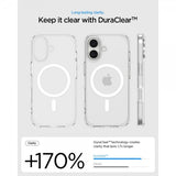 Spigen iPhone 17 Skal Ultra Hybrid MagFit Clear White