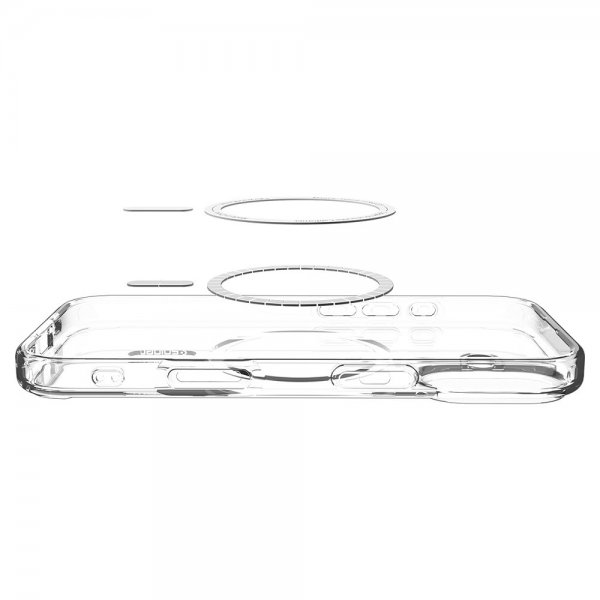 Spigen iPhone 17 Skal Ultra Hybrid MagFit Frost White