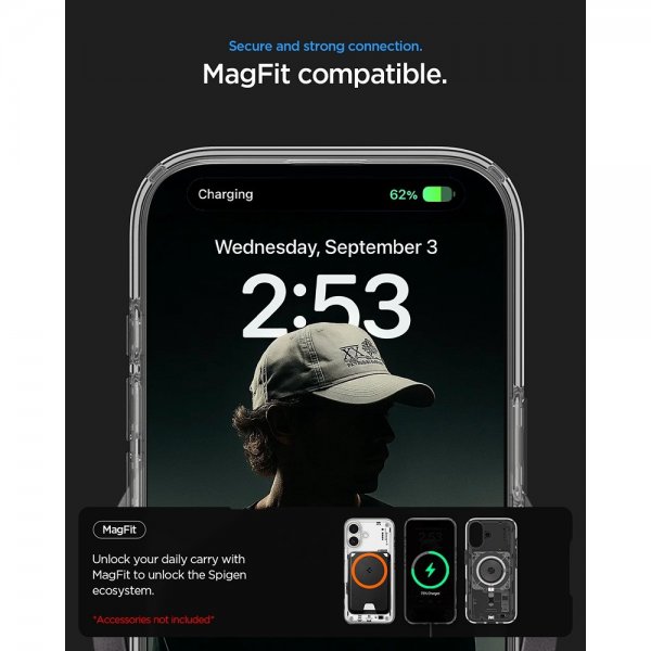 Spigen iPhone 17 Skal Ultra Hybrid Neo One MagFit
