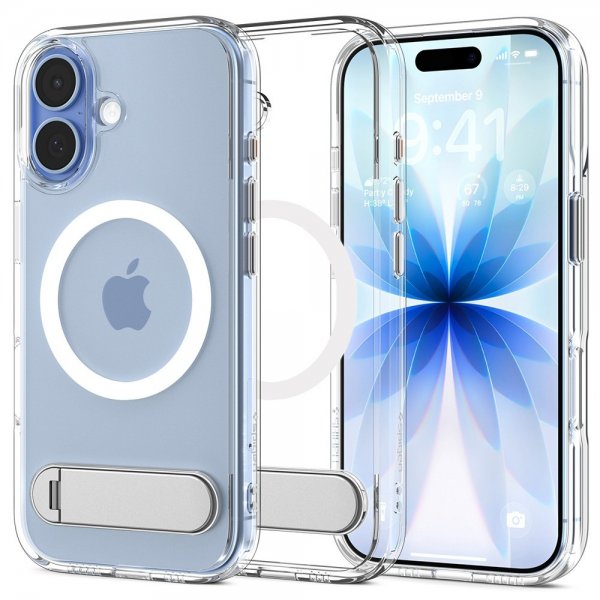 Spigen iPhone 17 Skal Ultra Hybrid S MagFit Clear White