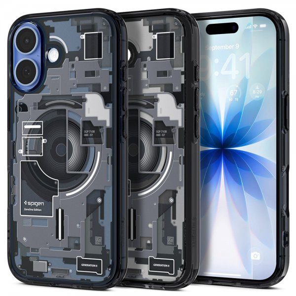 Spigen iPhone 17 Skal Ultra Hybrid Zero One MagFit Svart