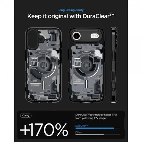 Spigen iPhone 17 Skal Ultra Hybrid Zero One MagFit Svart
