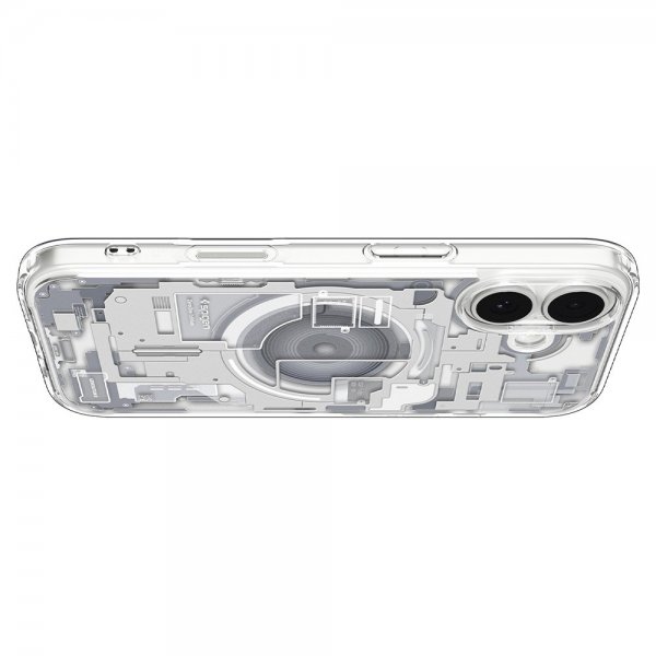 Spigen iPhone 17 Skal Ultra Hybrid Zero One MagFit Vit